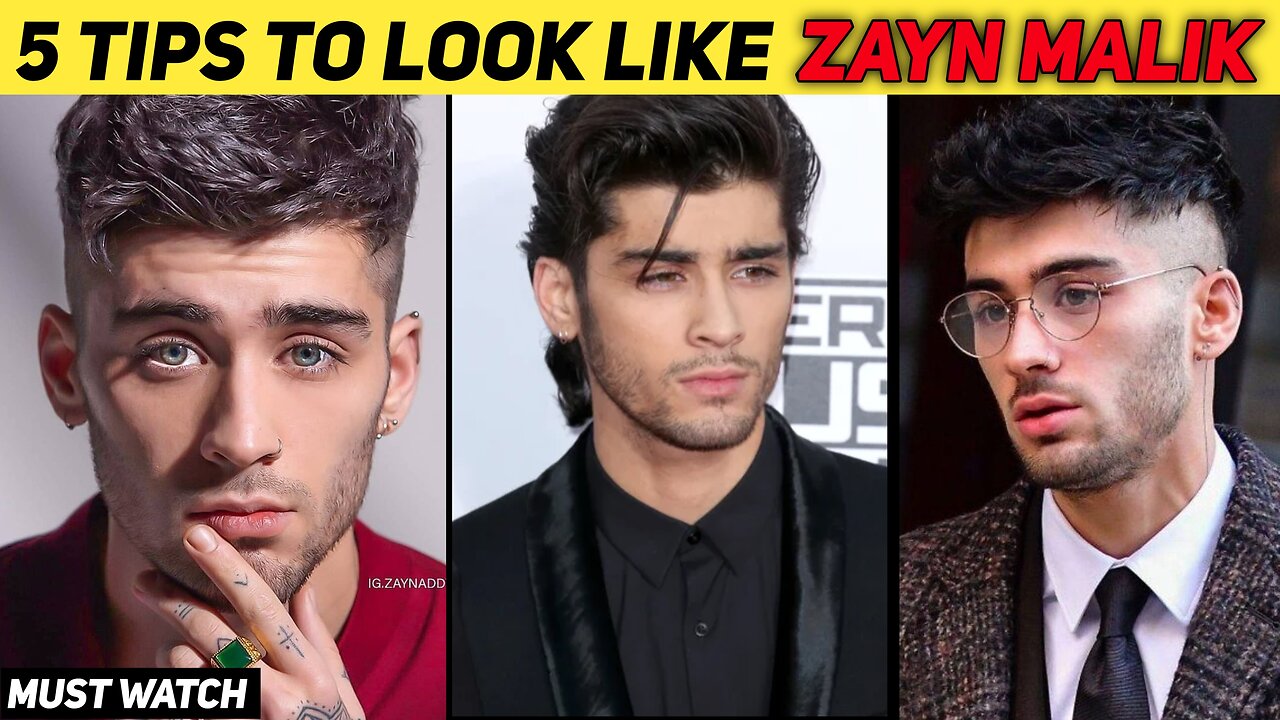 How to look like Zayn Malik | Zayn Malik jaisa kaise dikhe 🤫 | Get face like Zayn Malik #zaynmalik