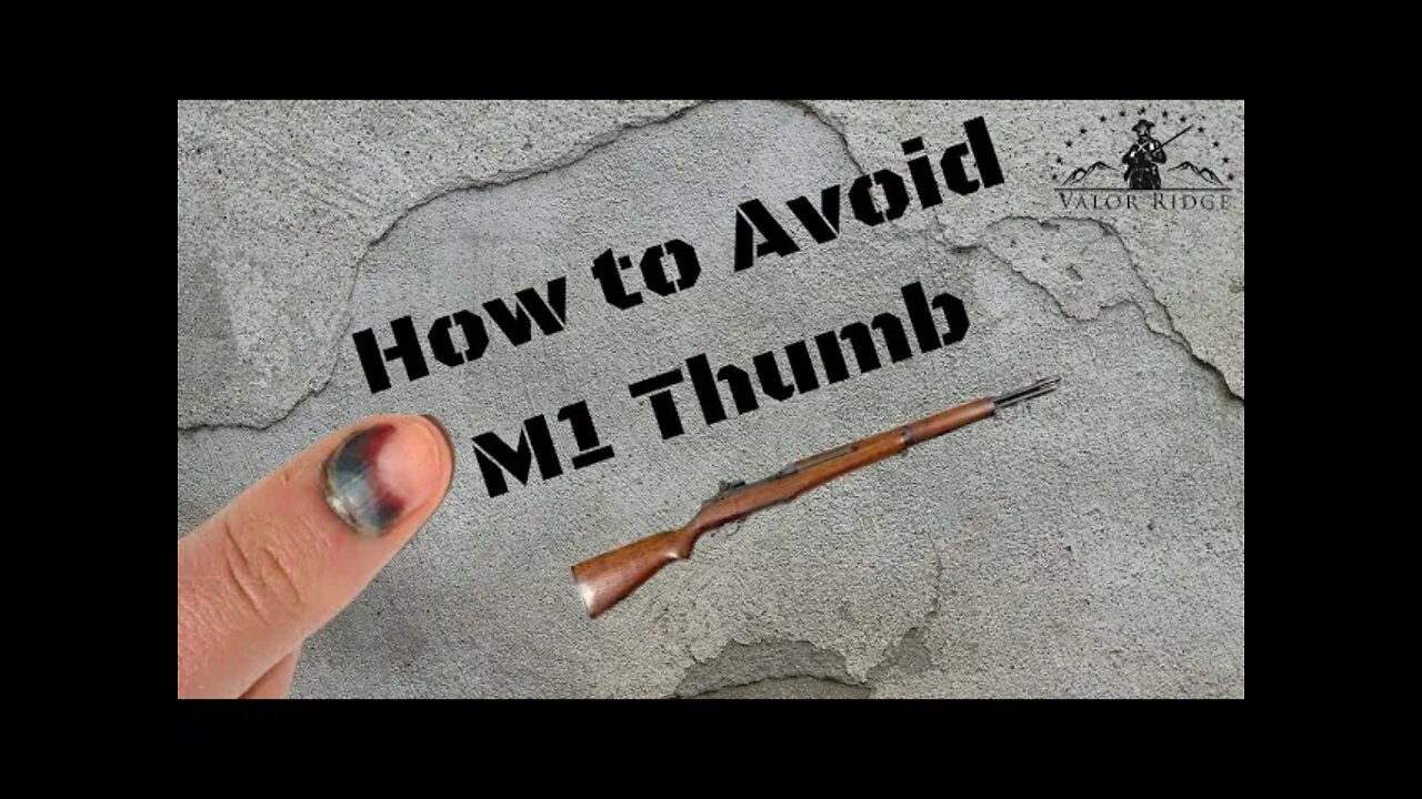 How to Load your M1 Without Getting M1 Thumb