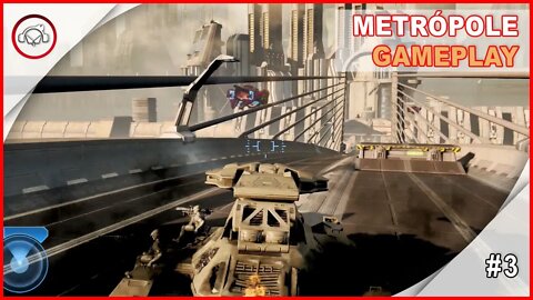 Halo Combat 2 Anniversary, Metrópole #3 - Gameplay PT-BR