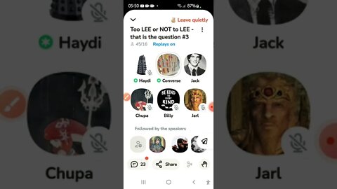 7 May 2022 #clubhouse #KJV @Praise I AM 🦜🫒