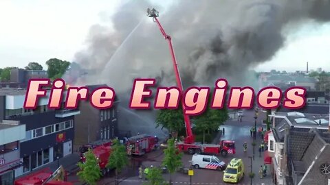 One Hour Of Fire Engine Sounds 🚒