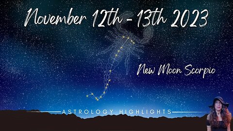 ✨🌑✨New Moon in Scorpio ♏️ Are You Ready For This New Moon? 😳🤭