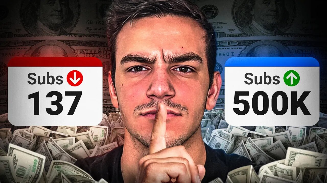 How I Went From 0-500k Subs In 1 Year (2024 Tips)