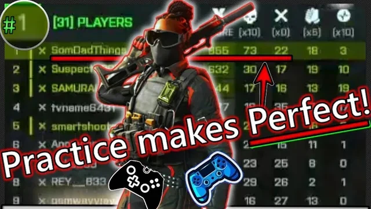 You think people Cheat or born Pro at FPS games? You never heard of Practice!