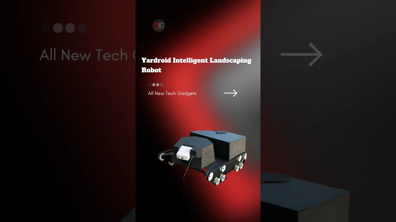 Yardroid Intelligent Landscaping Robot #gadgets #shortvideo
