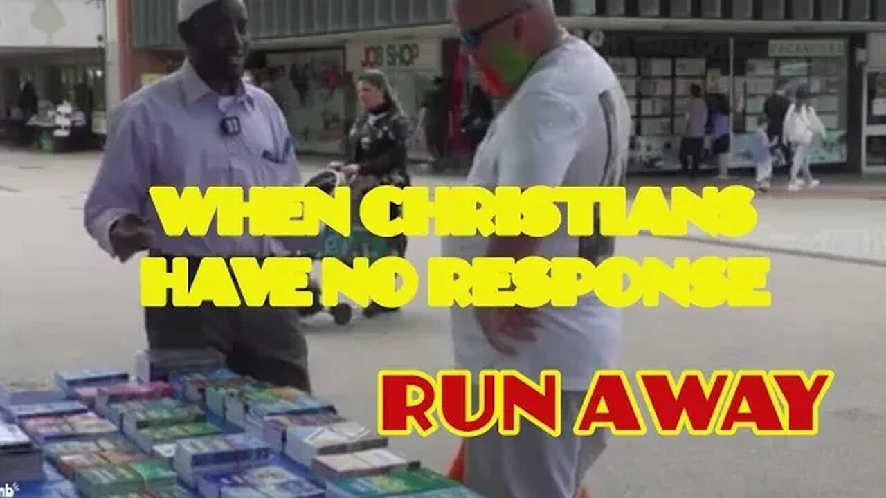 When Christians have no reply! Its about Faith.