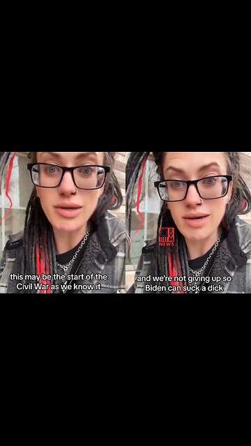 Young Liberal Female Tells Biden To 'Suck A D*ck' Over The Texas Border Showdown