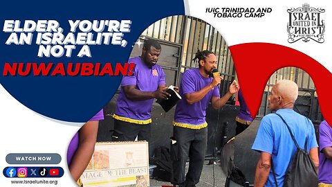 ELDER, YOU'RE AN ISRAELITE, NOT A NUWAUBIAN!