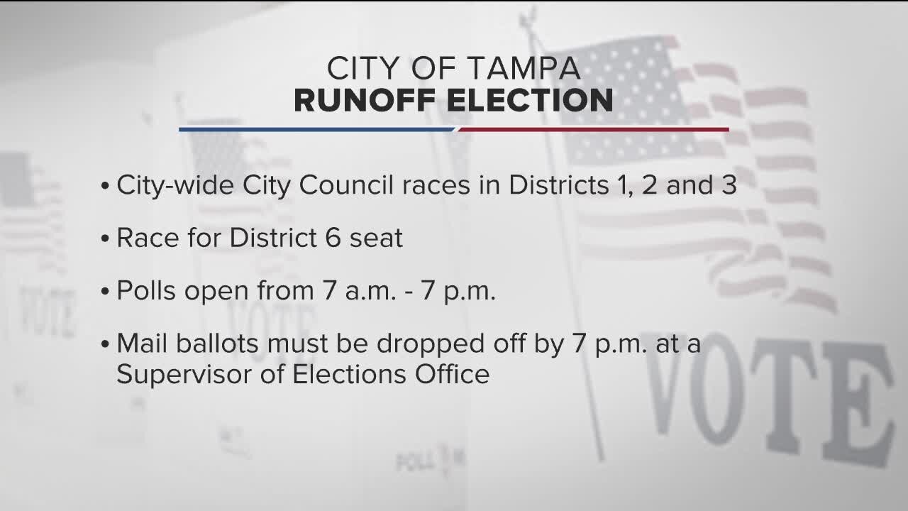 Election day is here for Tampa municipal runoff election