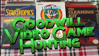 Goodwill Video Game Hunting 4/8/2022