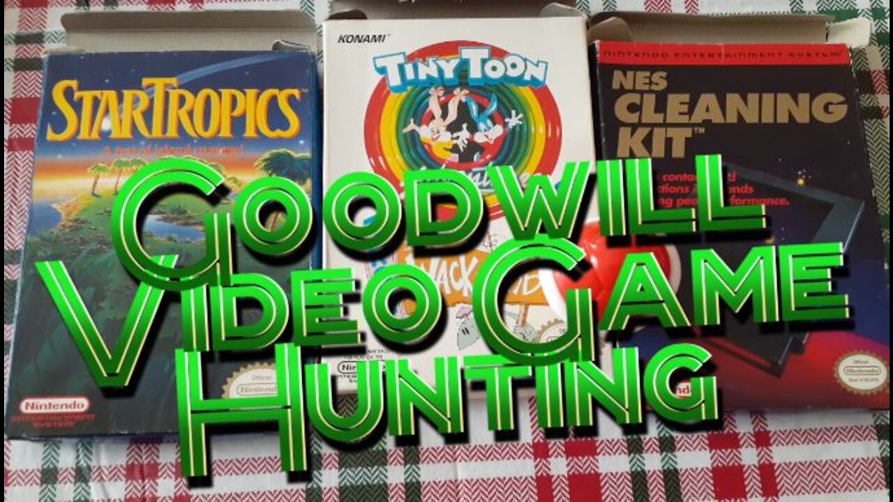 Goodwill Video Game Hunting 4/8/2022