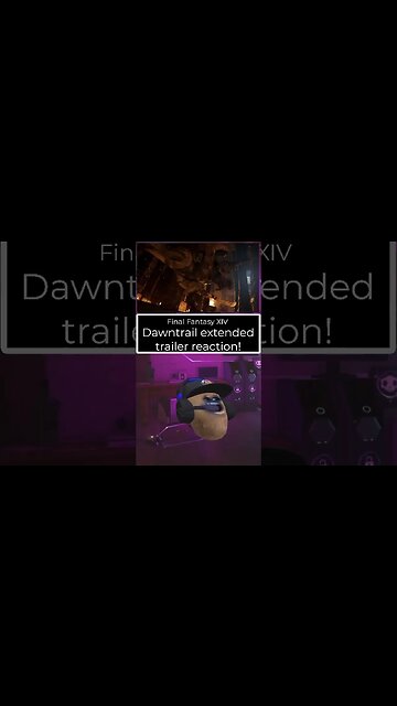 Final Fantasy xiv: Dawntrail Extended Trailer Reaction! #shorts