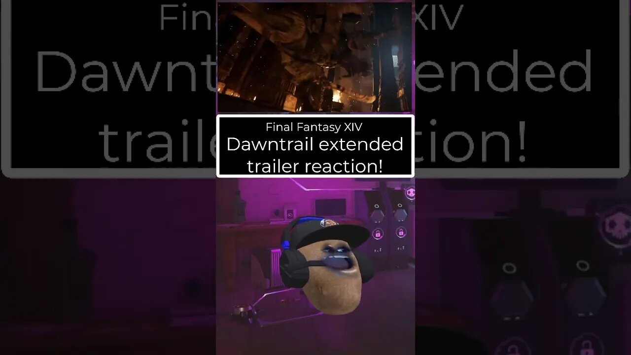 Final Fantasy xiv: Dawntrail Extended Trailer Reaction! #shorts