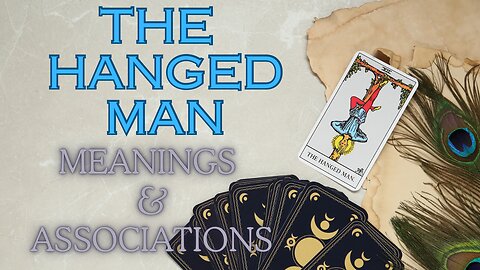 The Hanged Man tarot card - meanings and associations #thehangedman #tarotary #tarot #tarotcards