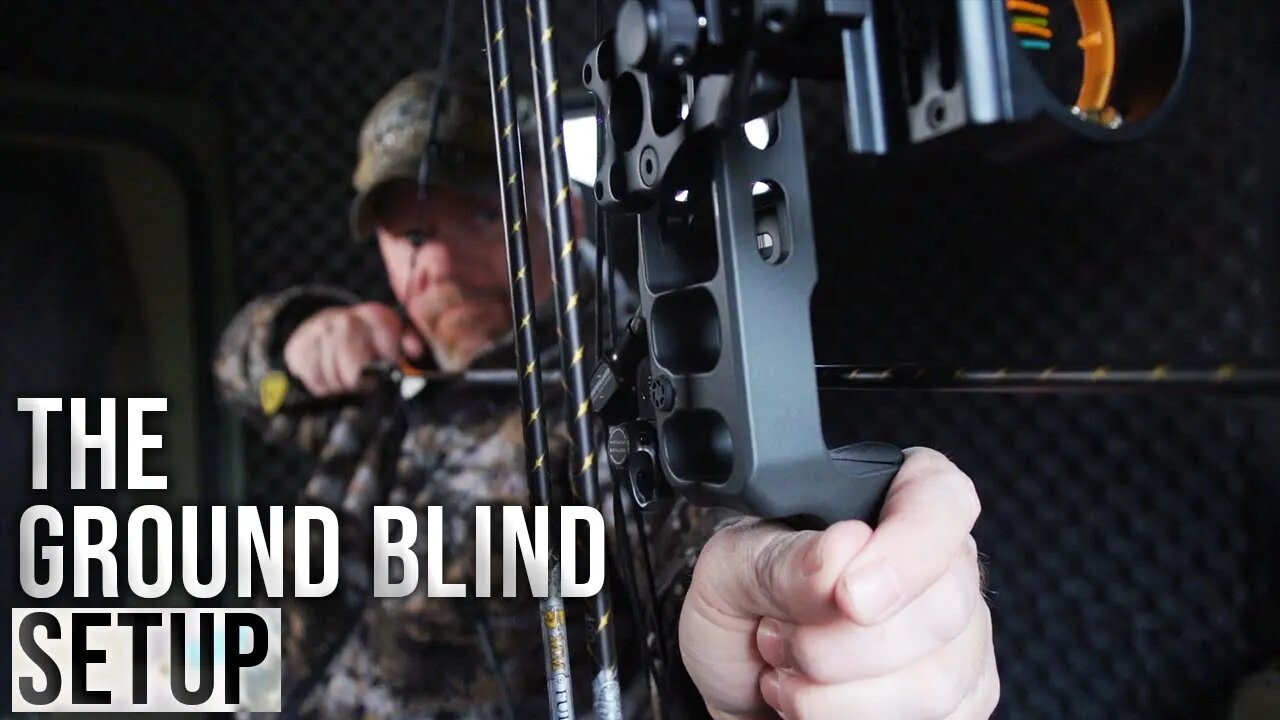 Do This When Bowhunting from a Blind