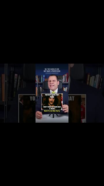 No, the Harkles did NOT have a procession! - #shorts