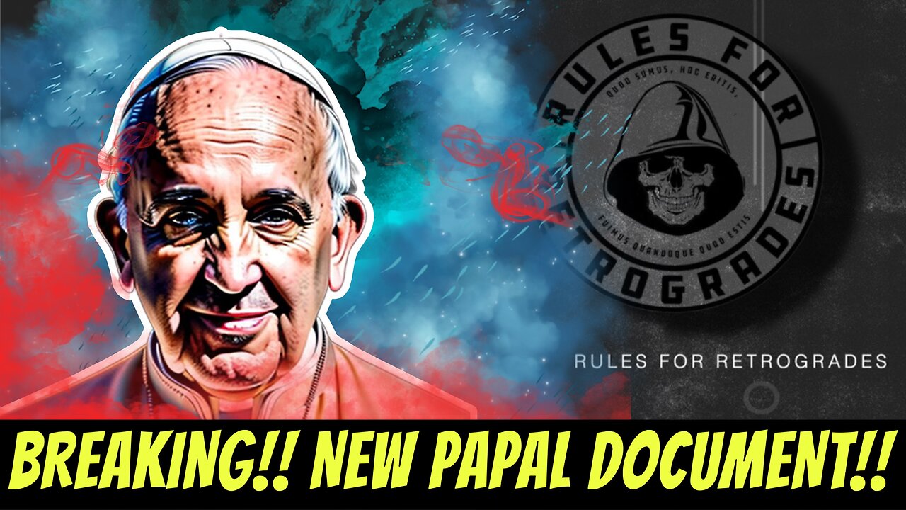 BREAKING! NEW Papal Document "Dignitas Infinita"!