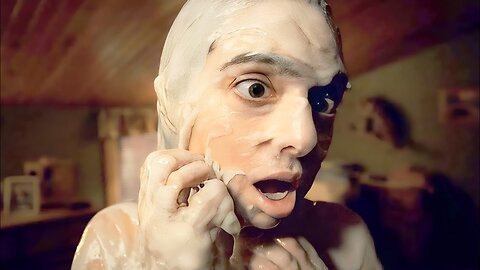 Girl Uses Lotion All Over Her Body To Prevent Aging, But Something Is Wrong