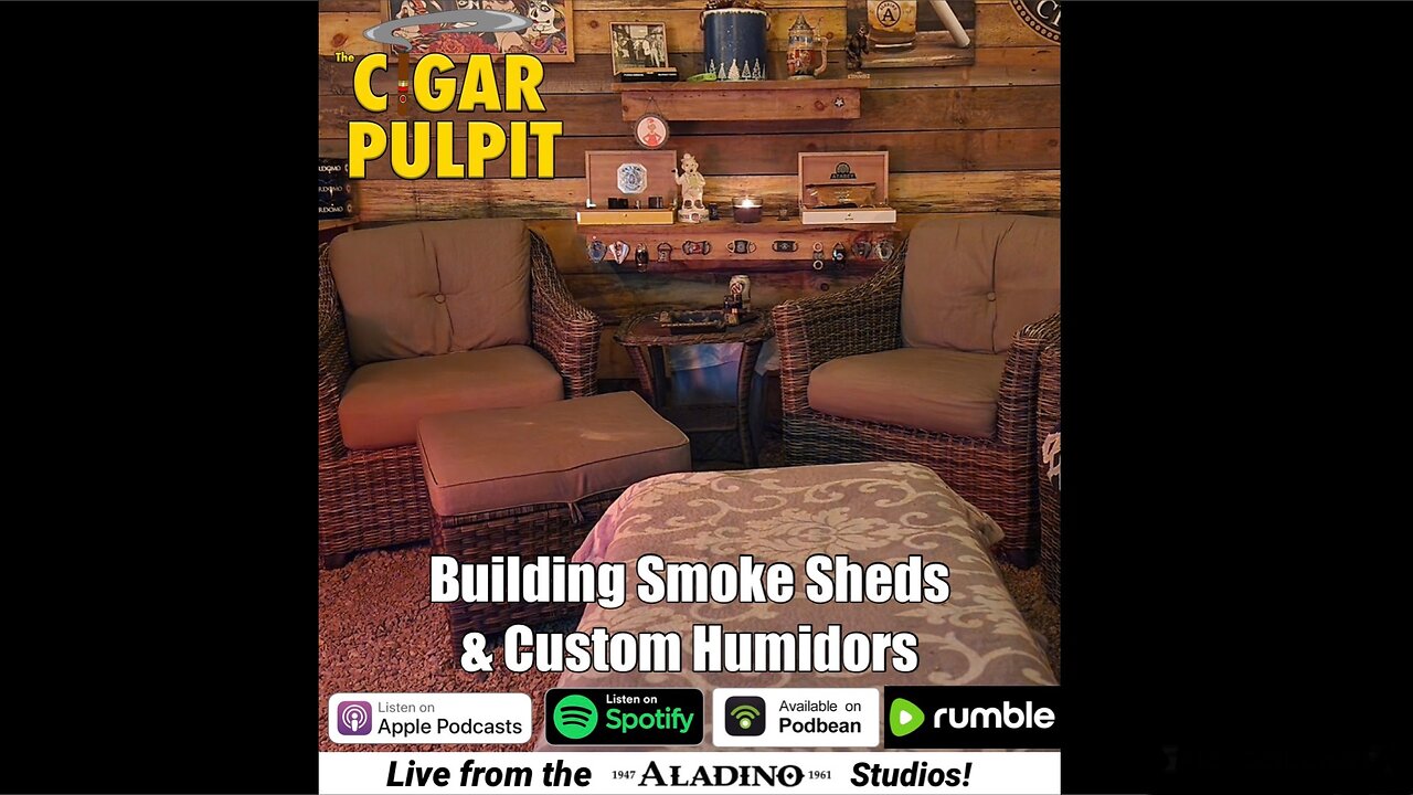 Building Smoke Sheds & Custom Humidors (Diamond Crown No. 4)