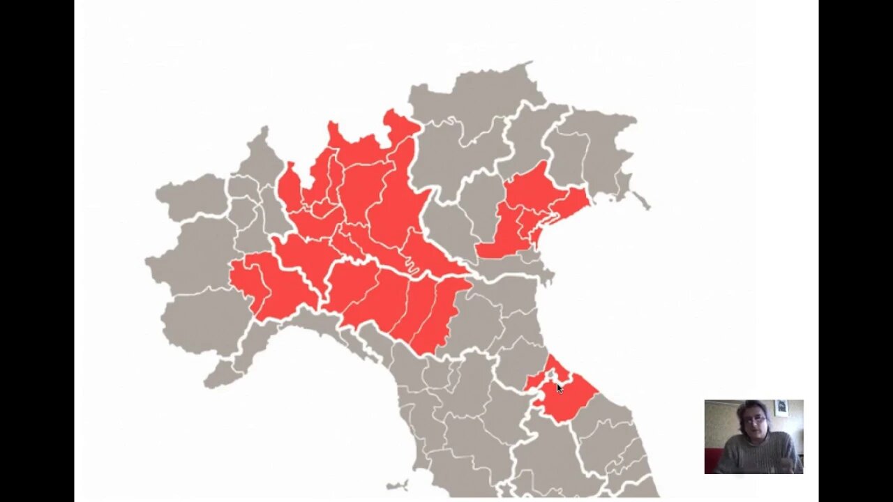 Updates about Corona virus in Italy