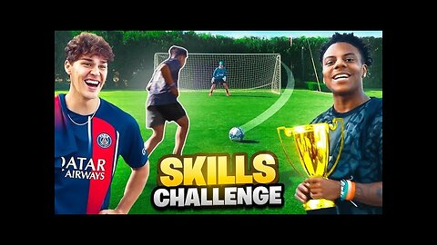 FOOTBALL CHALLENGE WITH GOAT ISHOW SPEED VIDEO