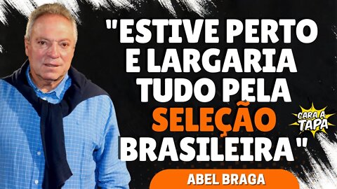 ABEL BRAGA AINDA SONHA COM A SELEÇÃO, MESMO APÓS APOSENTADORIA