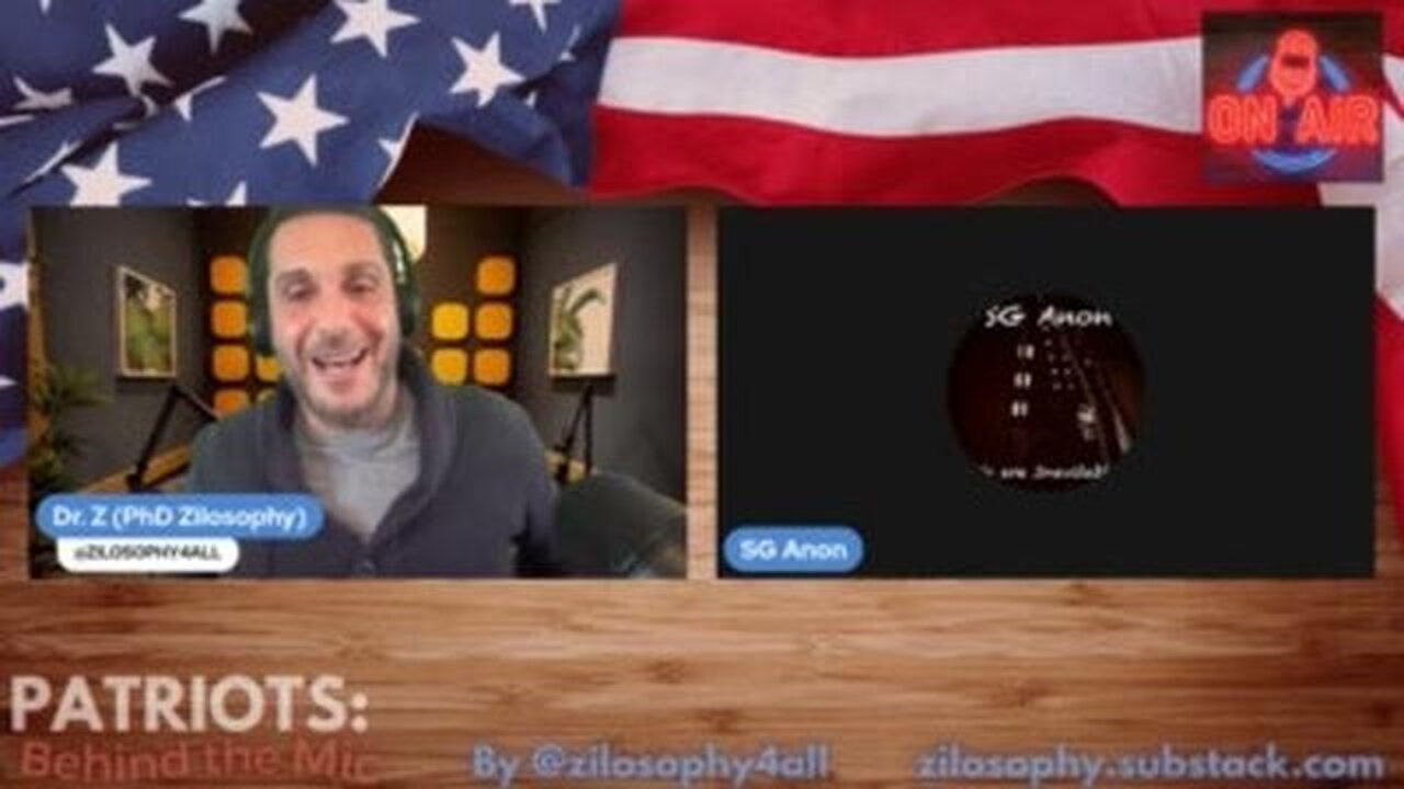 (02/17/2023) SGANON SITS DOWN W/ DR. Z AT “PATRIOTS BEHIND THE MIC” PODCAST