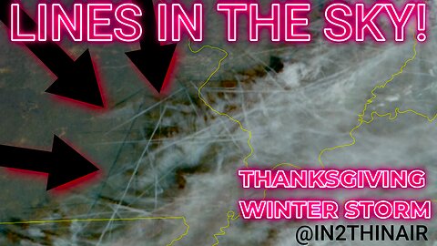 🤯CHEMTRAILS Making People SICK! Thanksgiving WINTER STORM!