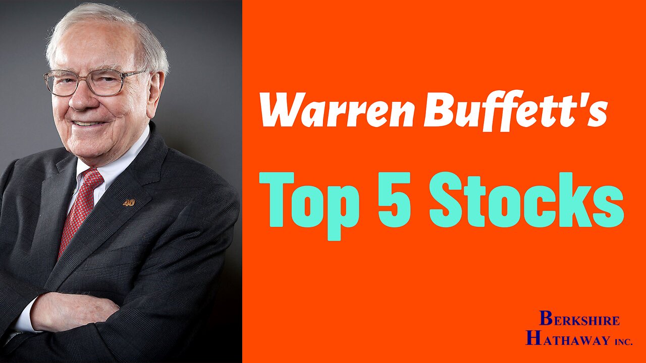 Warren Buffett's Top 5 Stocks make 76% of Berkshire Hathaway Portfolio Value