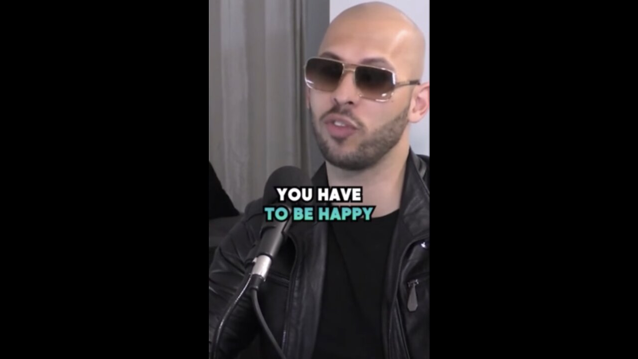 BE HAPPY WITH WHO YOU ARE