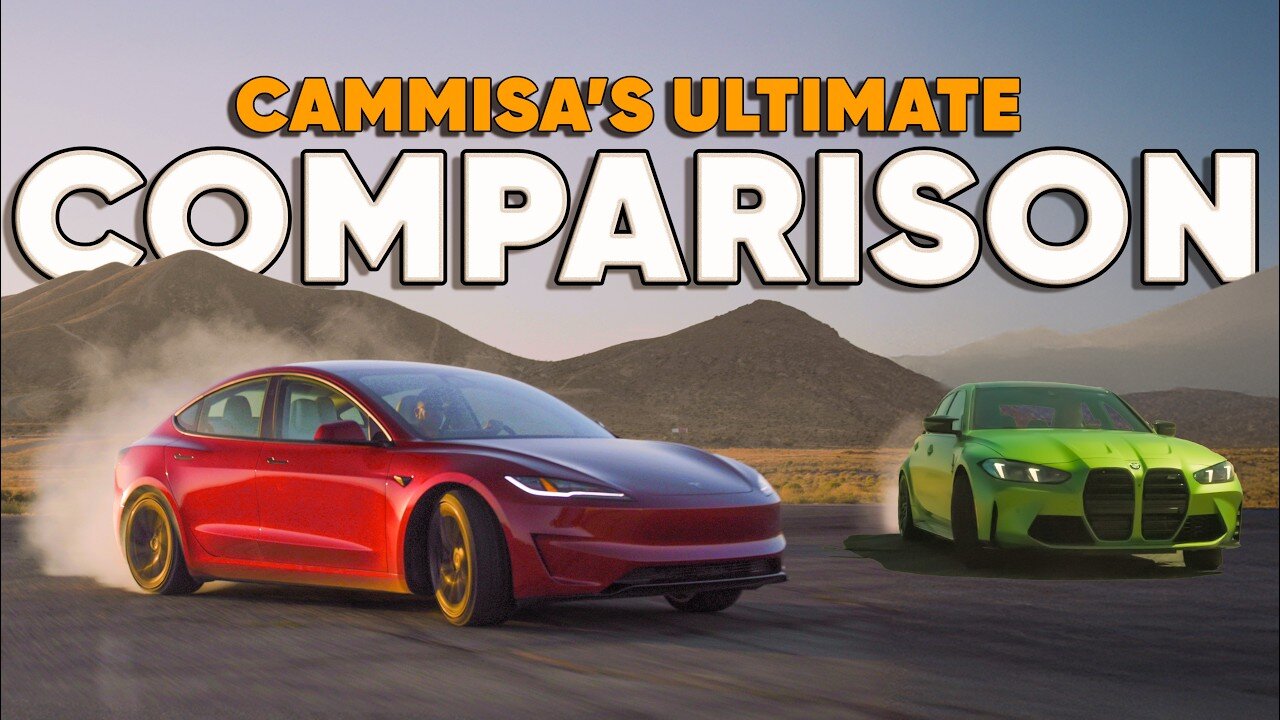 Tesla Model 3 Performance vs BMW M3 Competition — Track Battle — Cammisa's Ultimate Comparison Test