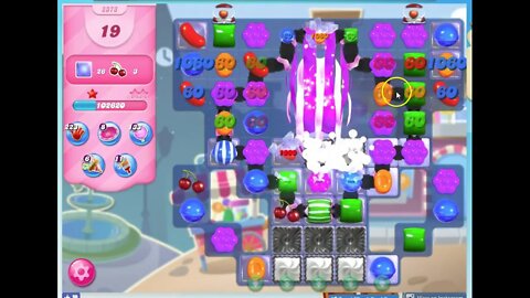 Candy Crush Level 2373 Audio Talkthrough, 1 Star 0 Boosters