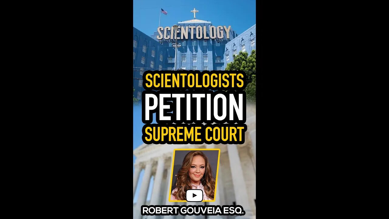 Scientology Goes to SCOTUS #shorts