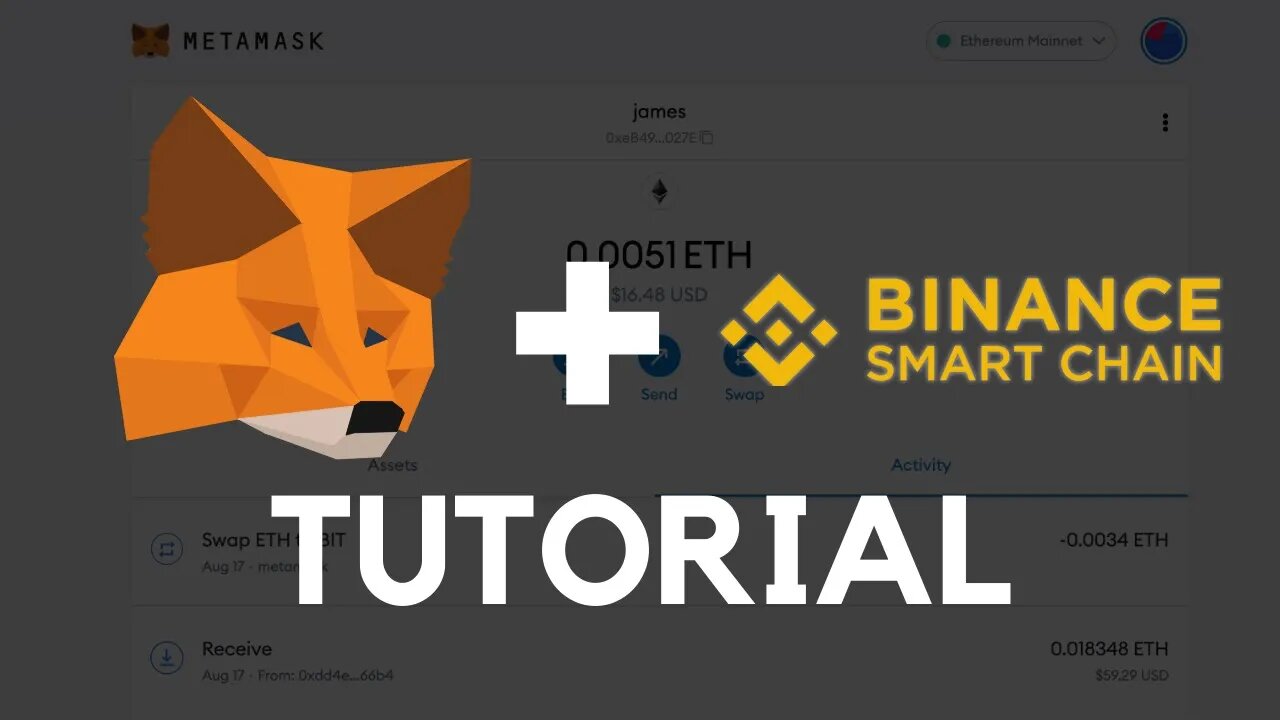 🧐 Cómo agregar la BINANCE SMART CHAIN a METAMASK (BSC) | TUTORIAL desde CERO en ESPAÑOL 2022