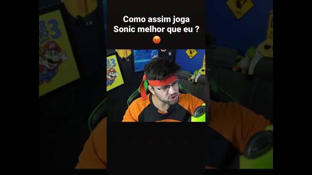 Como assim joga Sonic !?