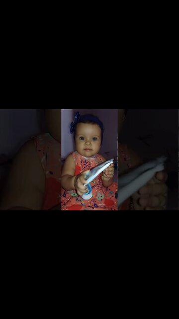 HORA DE PASSAR POMADA [ BOM DIA PESSOAL ] - TIME TO SPEND OINTMENT #shorts #linda #bebe #viral