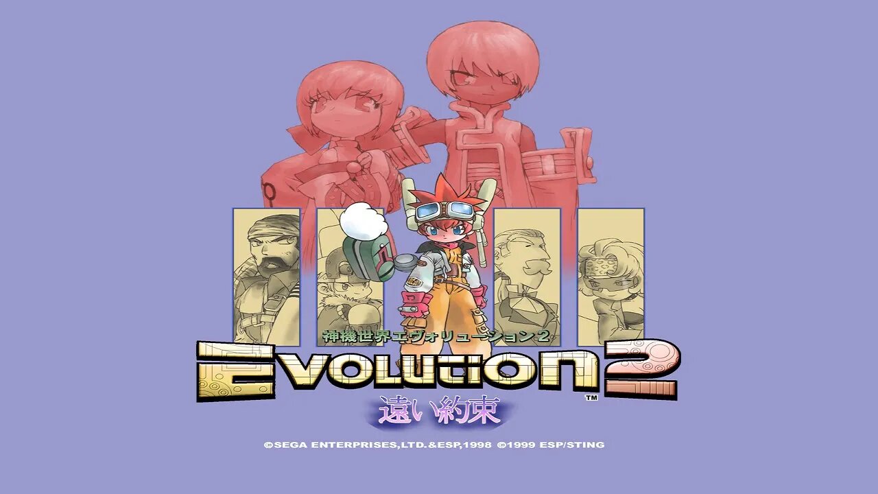 Evolution 2 Far Off Promise - Dreamcast Parte 1 (The new Town)