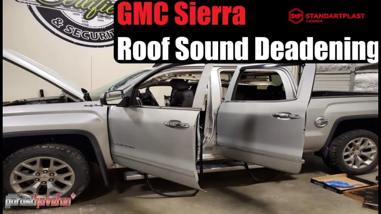 Sound Deadening GMC Sierra / Chevy Silverado Roof (STP Canada) | AnthonyJ350