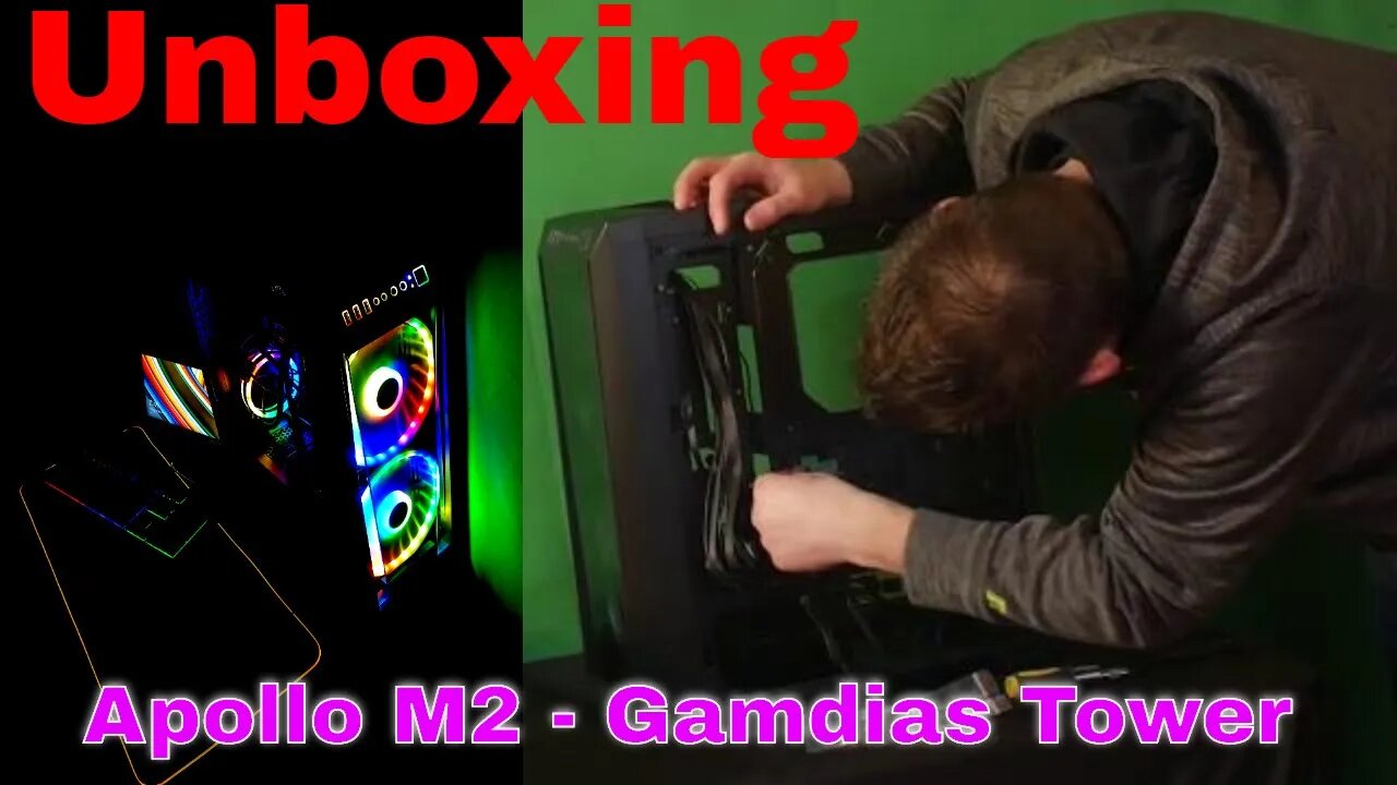 Gamdias APOLLO M2 - Mid - Tower PC Case - Unboxing Video - Part 1