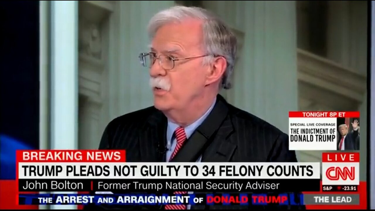 Even Trump Hater John Bolton Admits The Truth About Trump Indictment