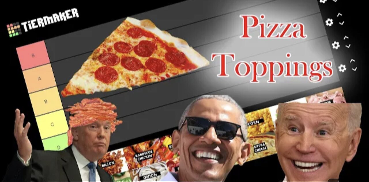 US Presidents Rank Pizza Toppings