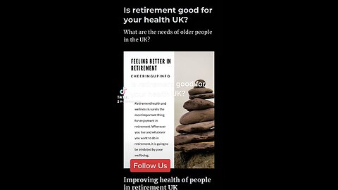 Is retirement good for your health UK?