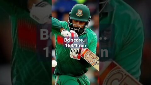 bd vs zim 1st odi 2022 score update