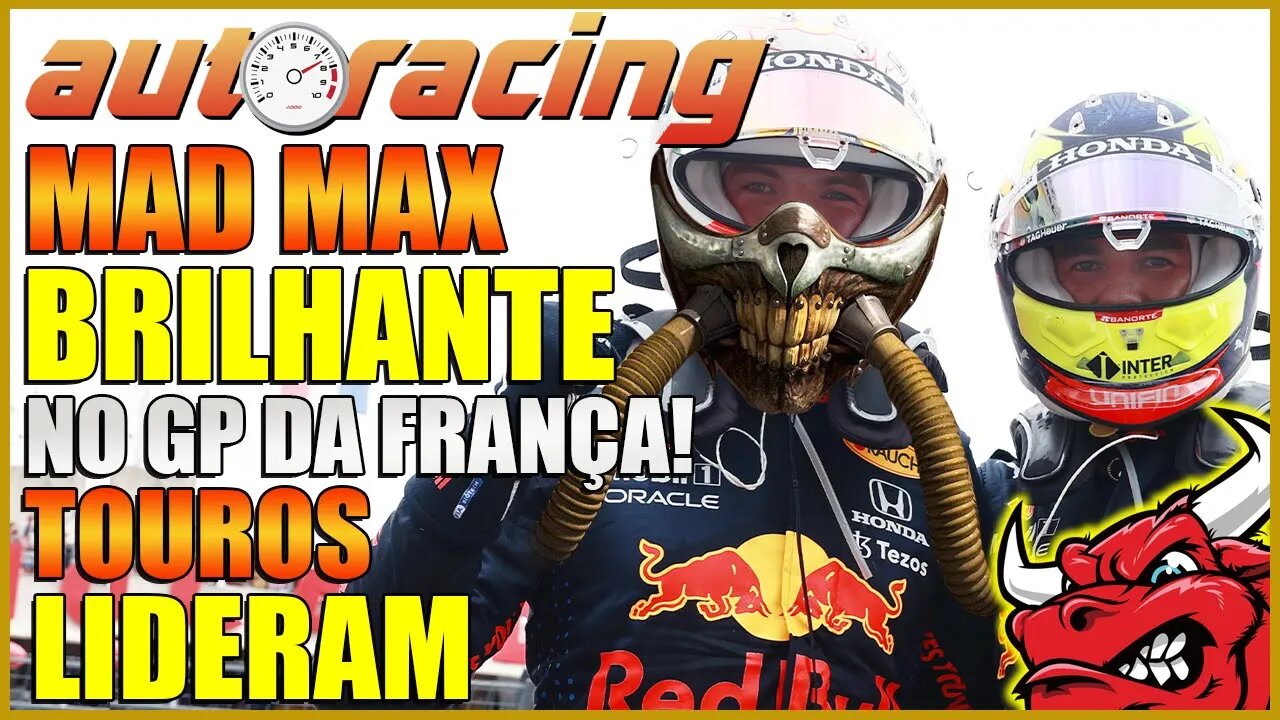 F1 GP da FRANÇA MAX VERSTAPPEN BRILHA E ABRE VANTAGEM EM PAUL RICARD