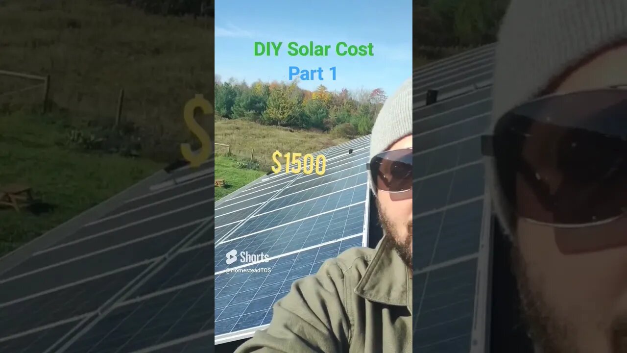 Used solar panel cost 6.5kw part 1