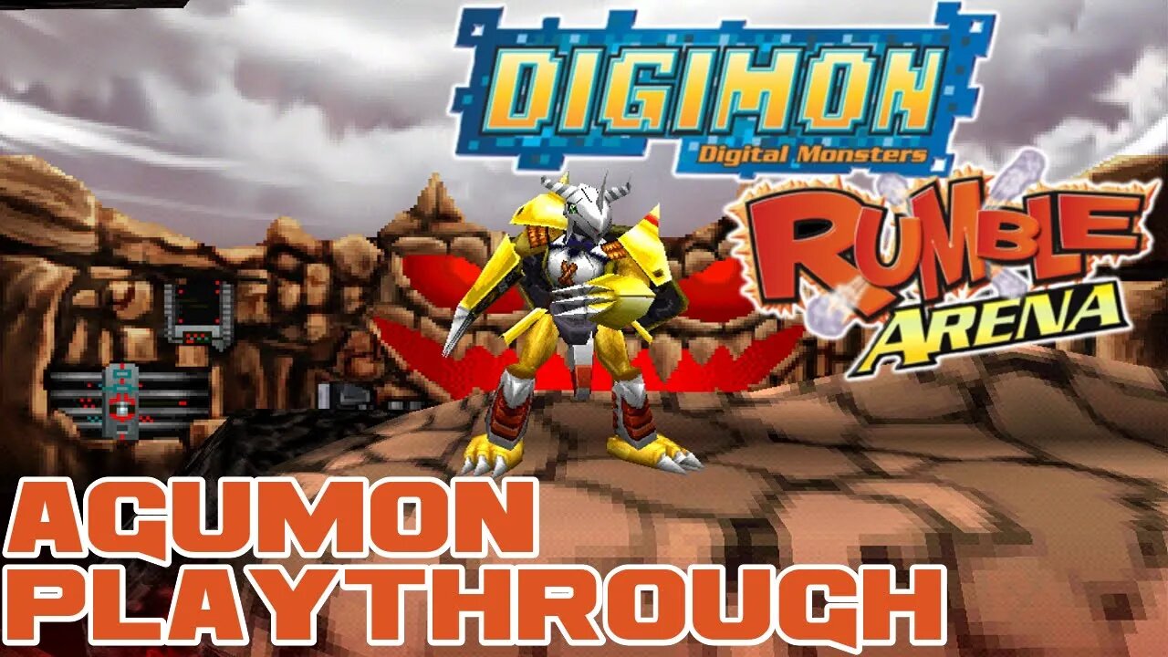 Digimon Rumble Arena - Agumon Playthrough - PlayStation 😎Benjamillion