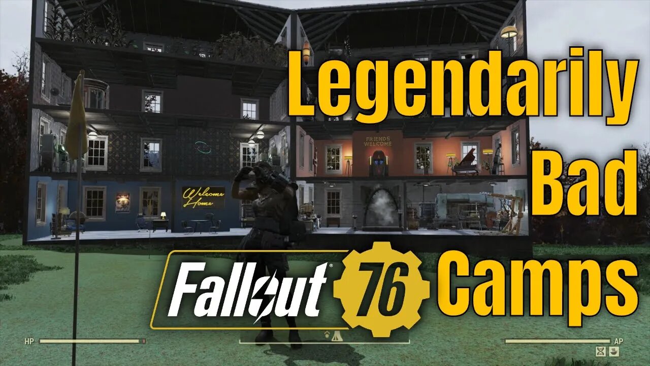 Fallout 76 Legendary Camps Made By Legendary People And Bad Camps