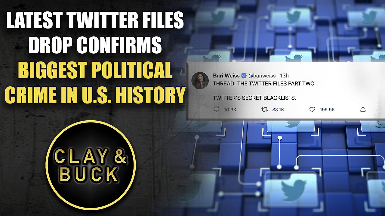 Latest Twitter Files Drop Confirms Biggest Political Crime in U.S. History