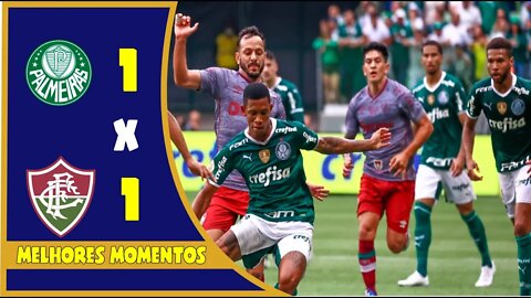 Palmeiras 1x1 Fluminense | FLU SE SUPEROU | Gols e Melhores Momentos | 08/05/2022