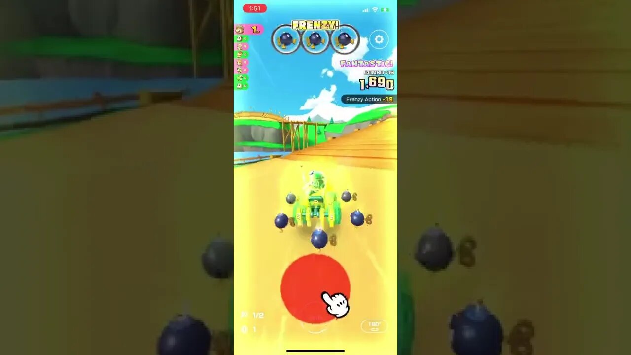 Mario Kart Tour - Bob-ombs Item Frenzy